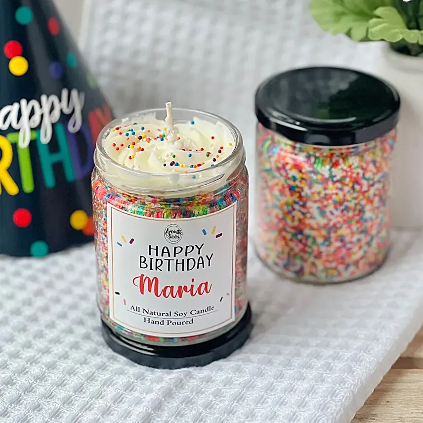 Personalised Birthday Candle set