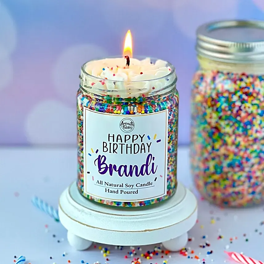 Personalised Birthday Candle set