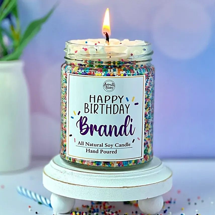 Personalised Birthday Candle set