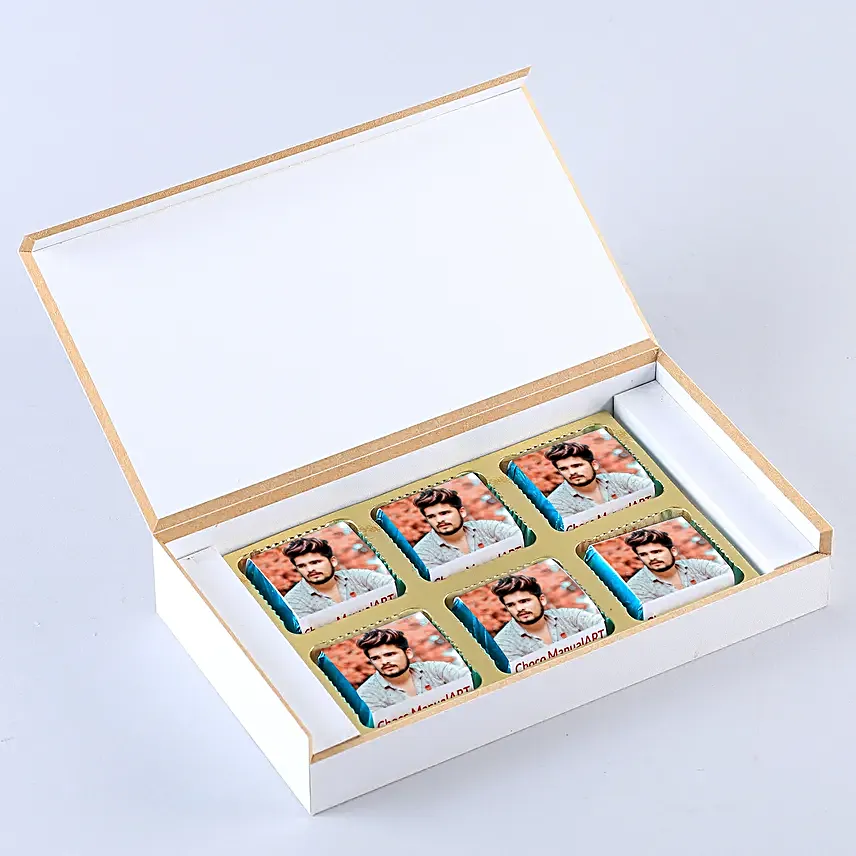 Personalised Birthday Surprise Chocolate Box 6 Pcs