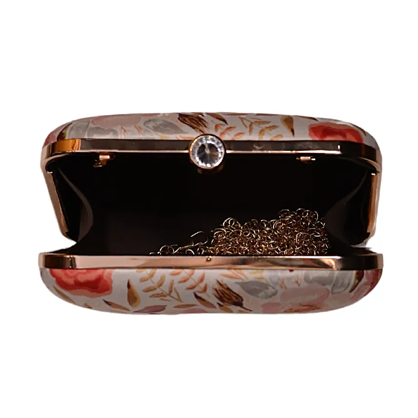 Personalised Blooming Love Clutch Bag