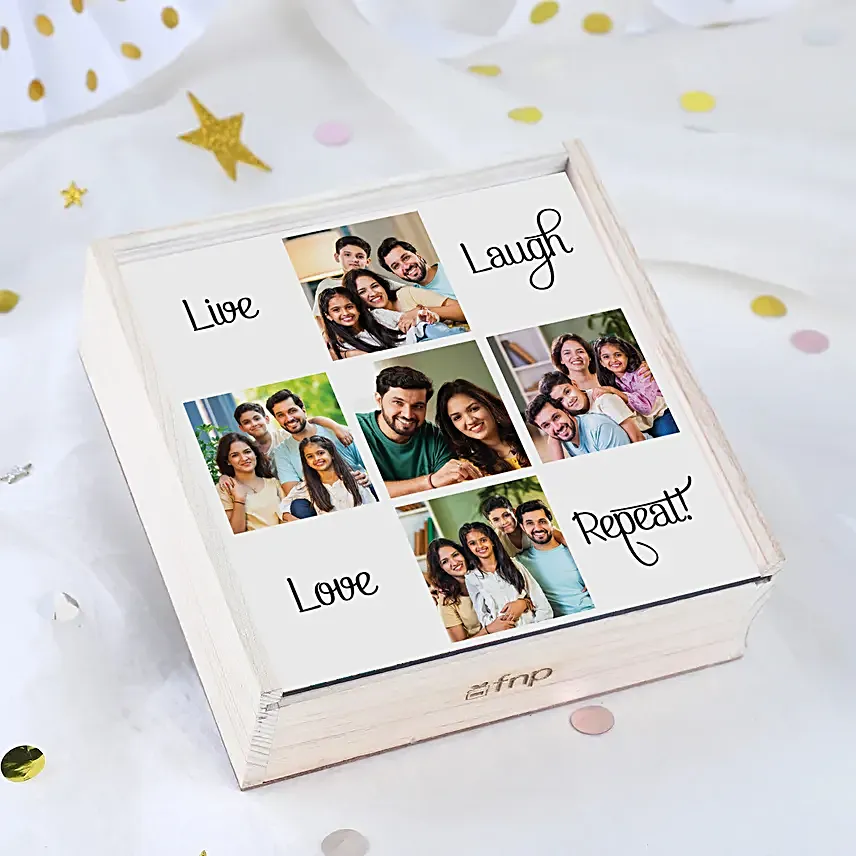 Personalised Box Frame N Chocolate Hamper