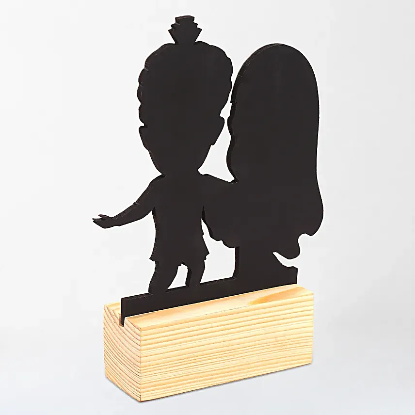 Personalised Bride N Groom Table Top