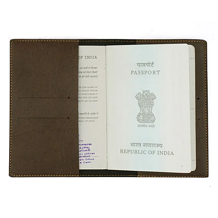 Combo Passport Cover And Luggage Tag