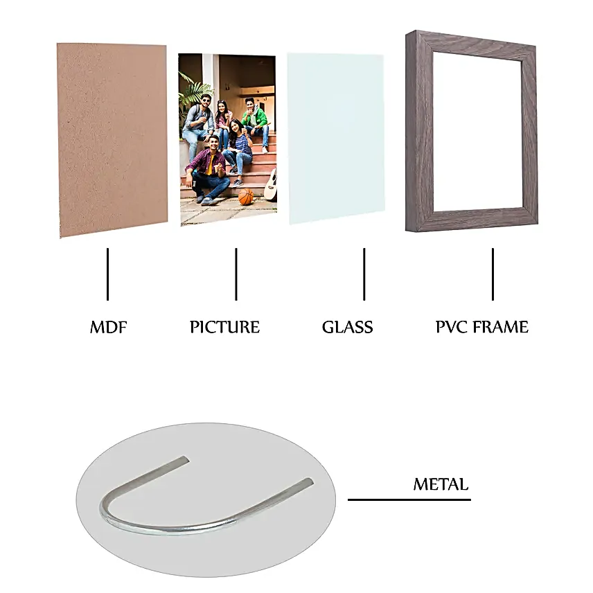 personalised wooden photo frame for home dÃ©cor