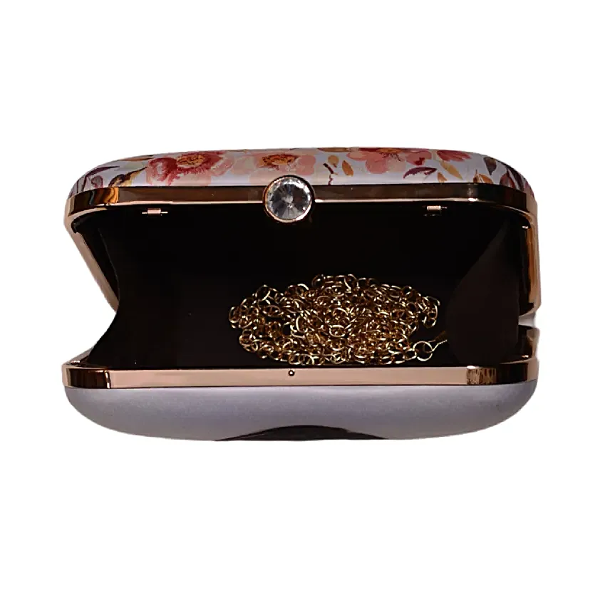 Personalised Caricature Sleek Clutch Bag