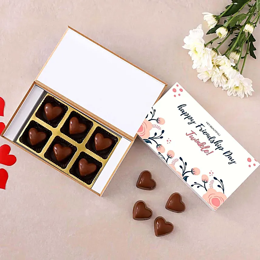 Personalised Chocolate Box For Beautiful Friend