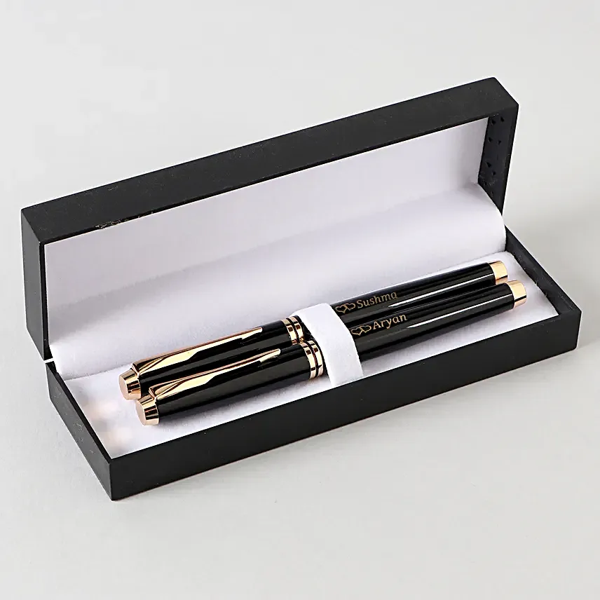 Customised Roller Pen Gift Set