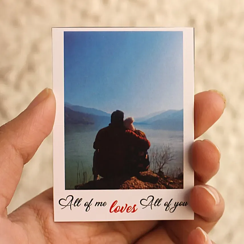 Personalised Classic Magnetic Polaroid Set