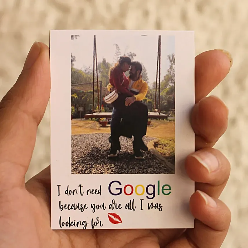 Personalised Classic Magnetic Polaroid Set