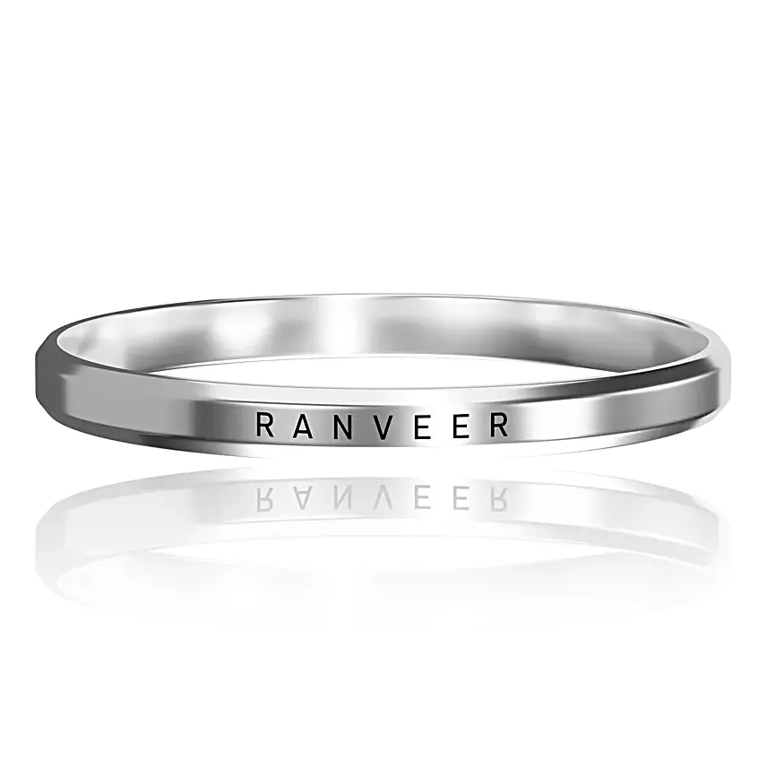 Personalised Classy Kada Style Bracelet