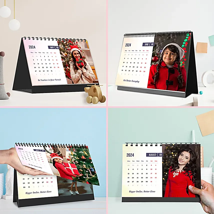 Personalised Contemporary Hues Calendar