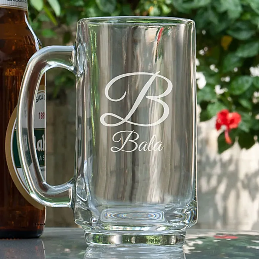 Customised Couple Beer Mugs Combo