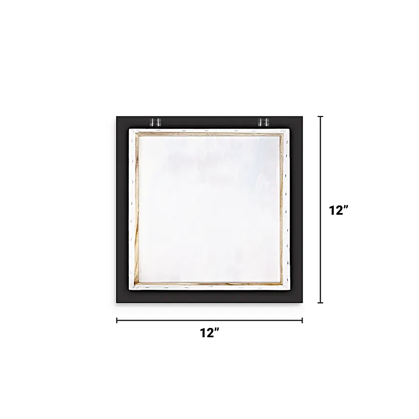 Personalised Couple Love Floating Canvas Frame