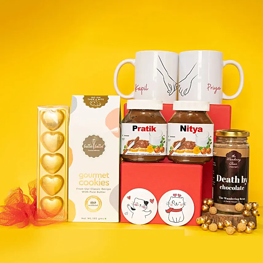 Personalised Couple Love Special Gift Box