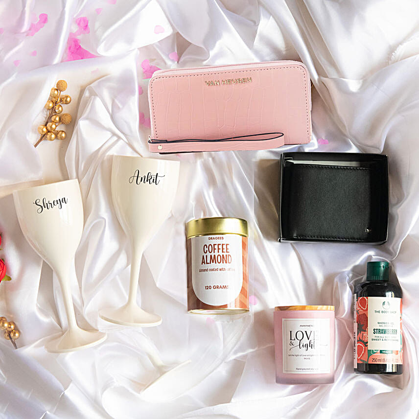 Personalised Couples Delight Gift Box