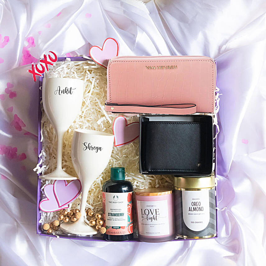 Personalised Couples Delight Gift Box