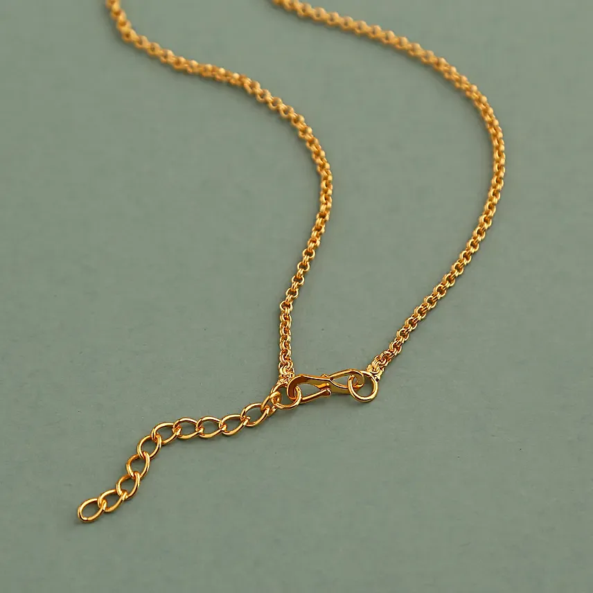 Personalised Crown Underlined Heart Name Necklace