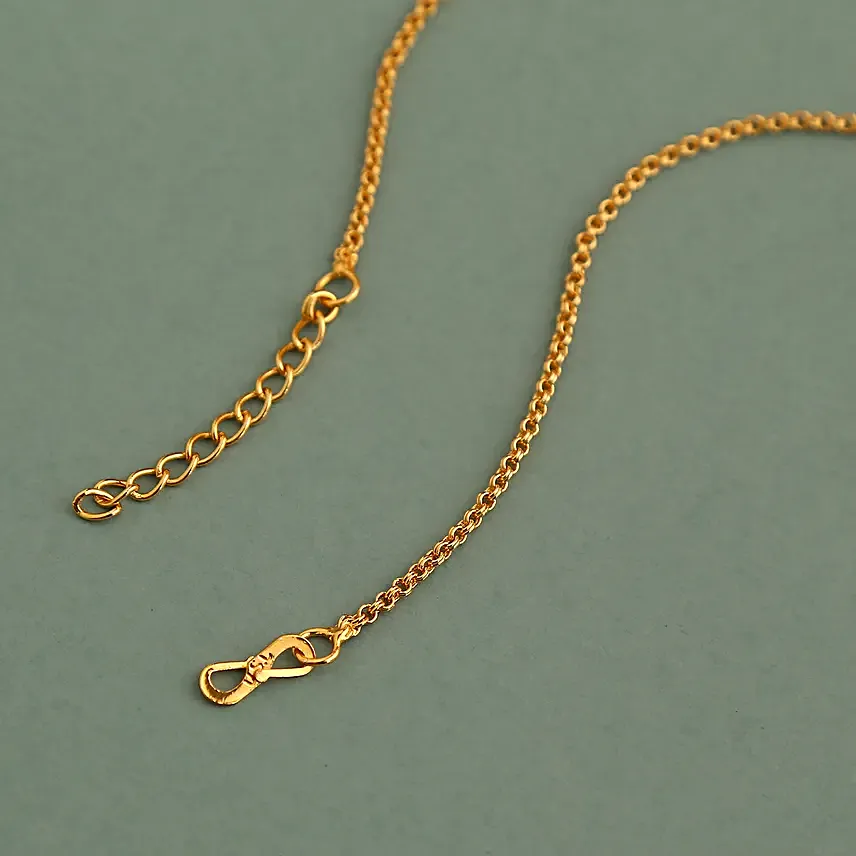 Personalised Crown Underlined Heart Name Necklace