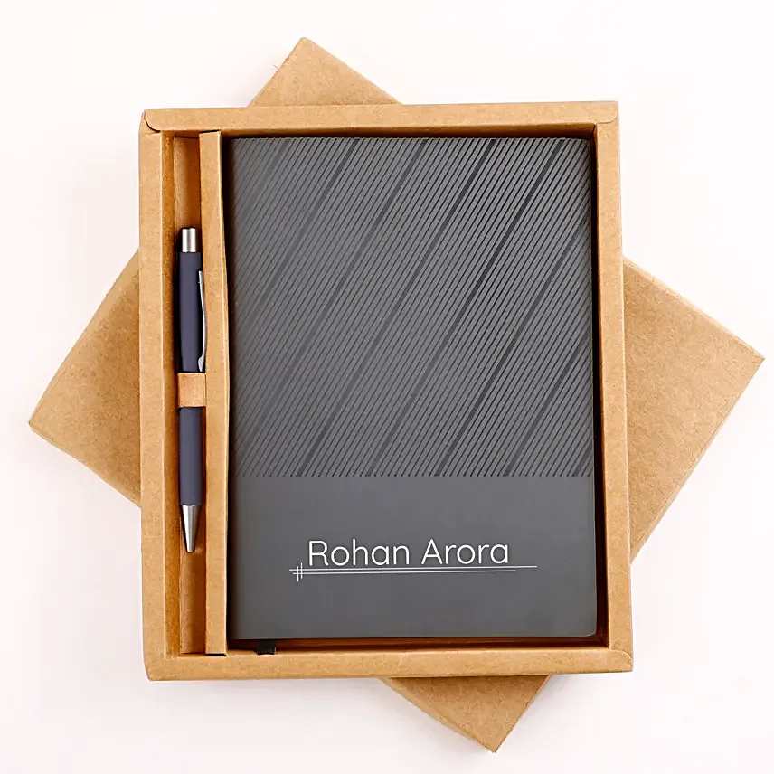 Personalised Diary N Pen Combo