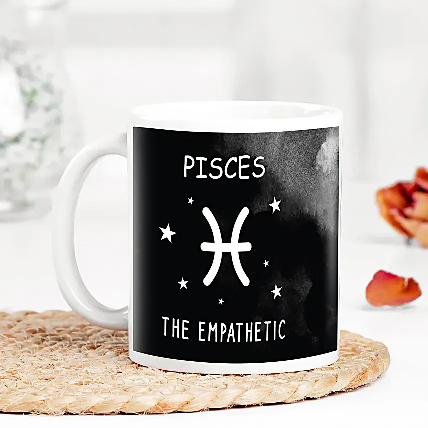 Personalised Empathetic Pisces Photo Mug