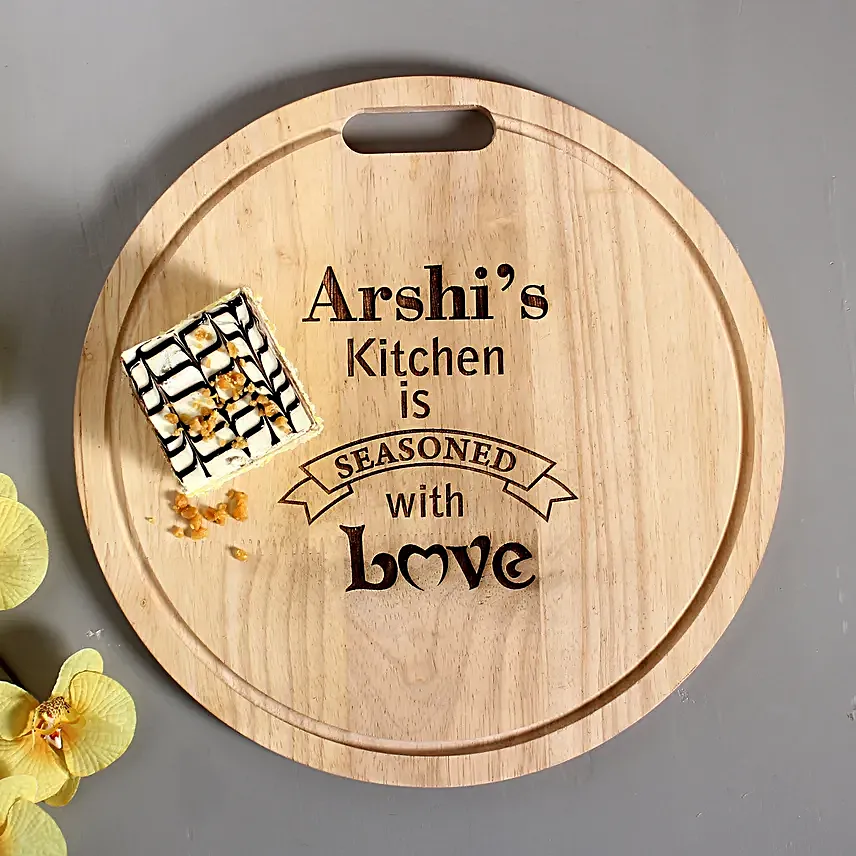 customized wooden chopping board
