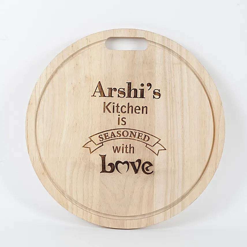 customized wooden chopping board