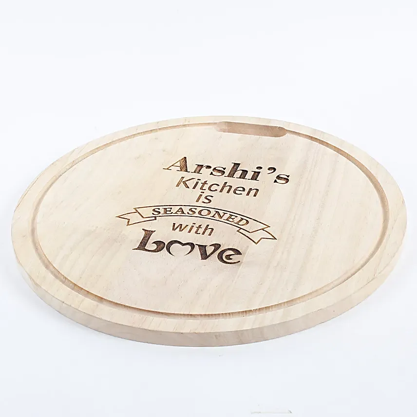 customized wooden chopping board