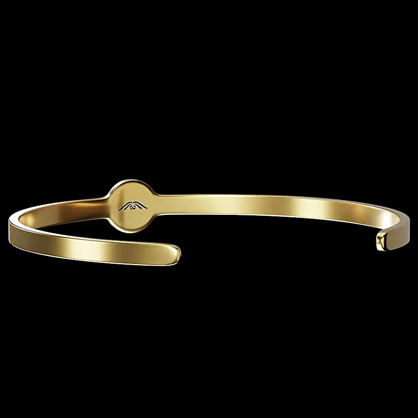Personalised Evil Eye Gold Touch Bracelet