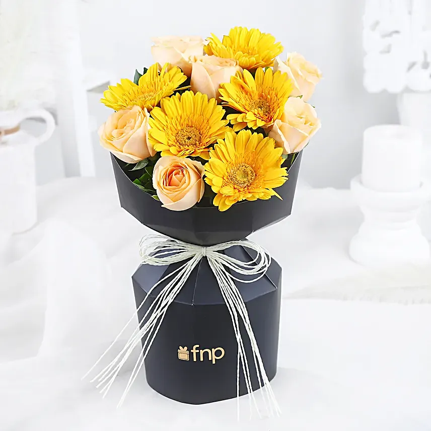 Personalised Fierce Woman Floral Gift Combo