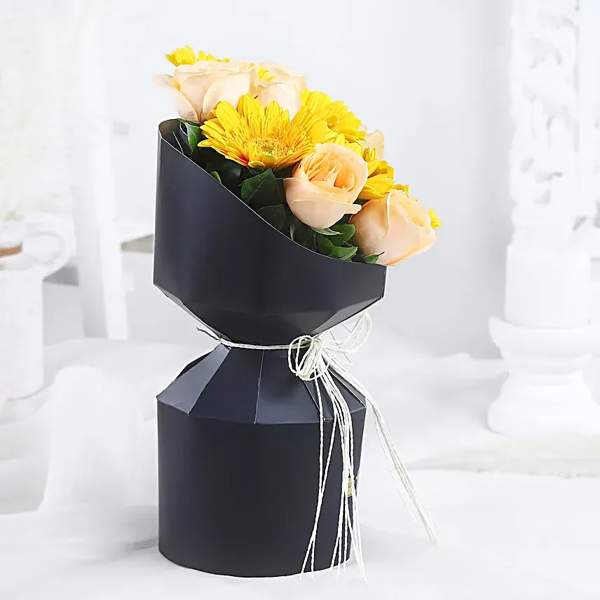 Personalised Fierce Woman Floral Gift Combo