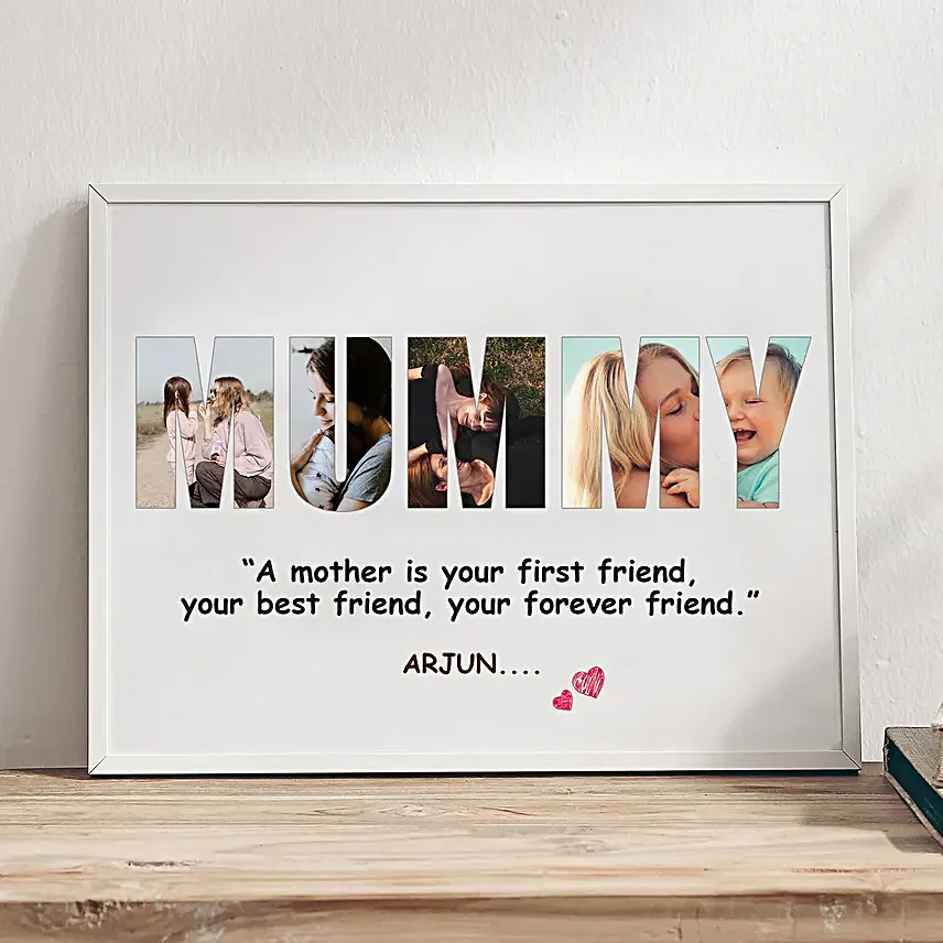 Personalised Forever Friend Mummy Frame
