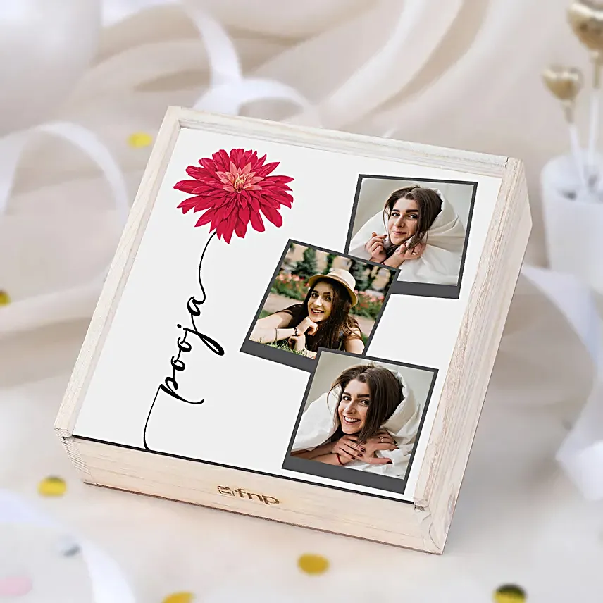 Personalised Frame N Chocolate Hamper