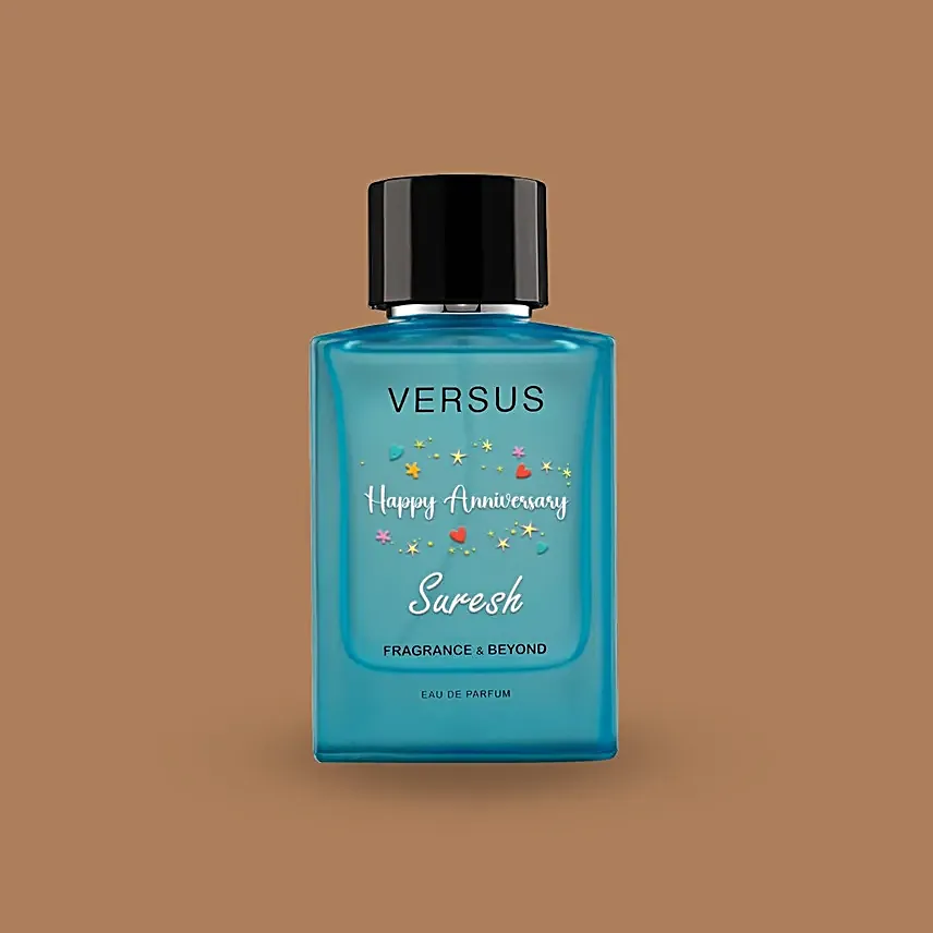 Personalised Fresh N Musky Anniversary Perfume Set