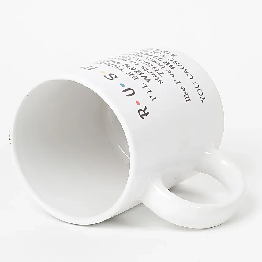 lovely printed mug