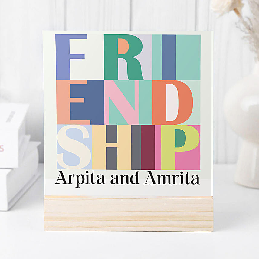 Personalised Friendship Special Photo Frame Gift