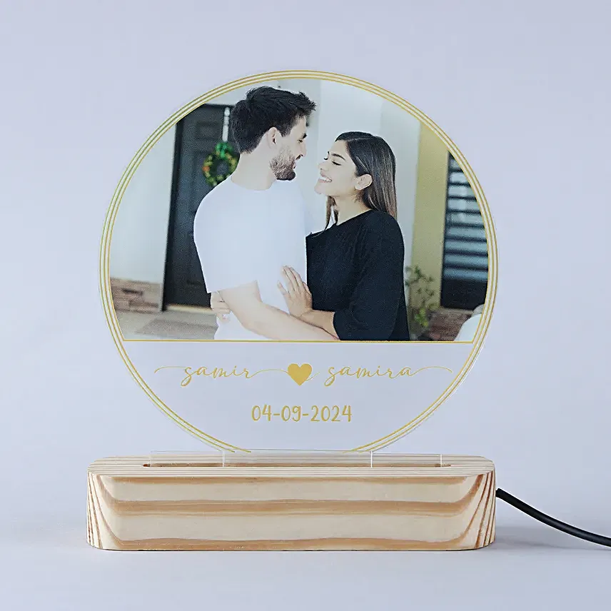 Personalised Glow Lamp