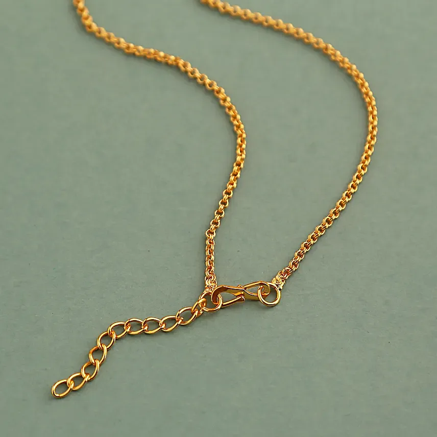 Personalised Gold Plated Name Necklace