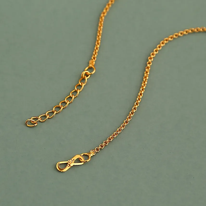 Personalised Gold Plated Name Necklace