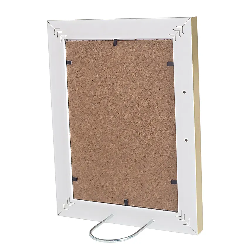 Personalised Gold Toned Table Top Photo Frame