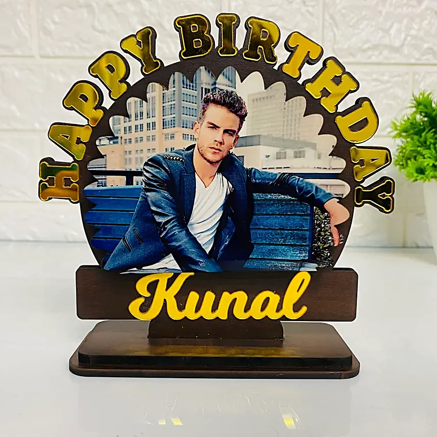 Personalised Happy B Day Table Top