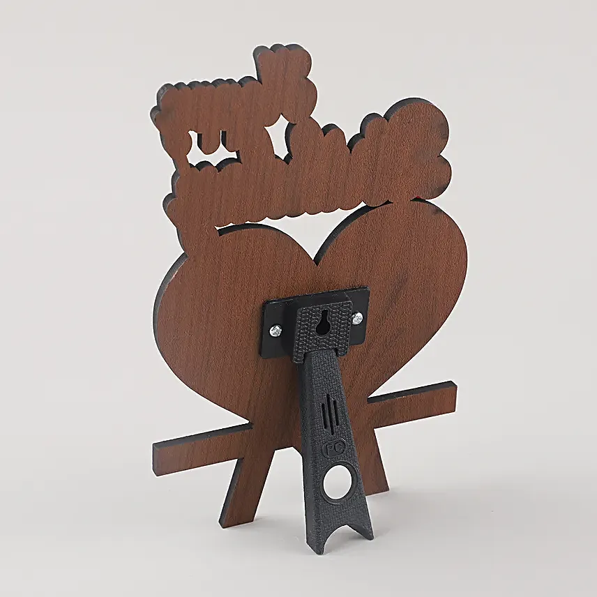 Personalised Happy Birthday Heart Table Top