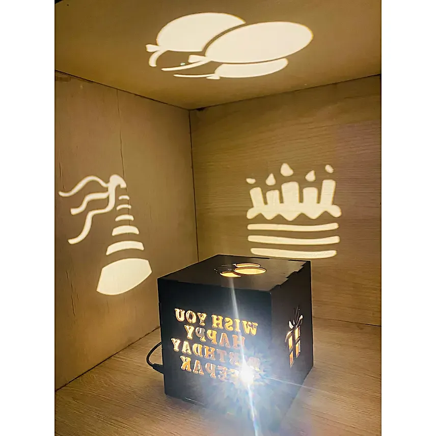 Personalised Happy Birthday Shadow Box