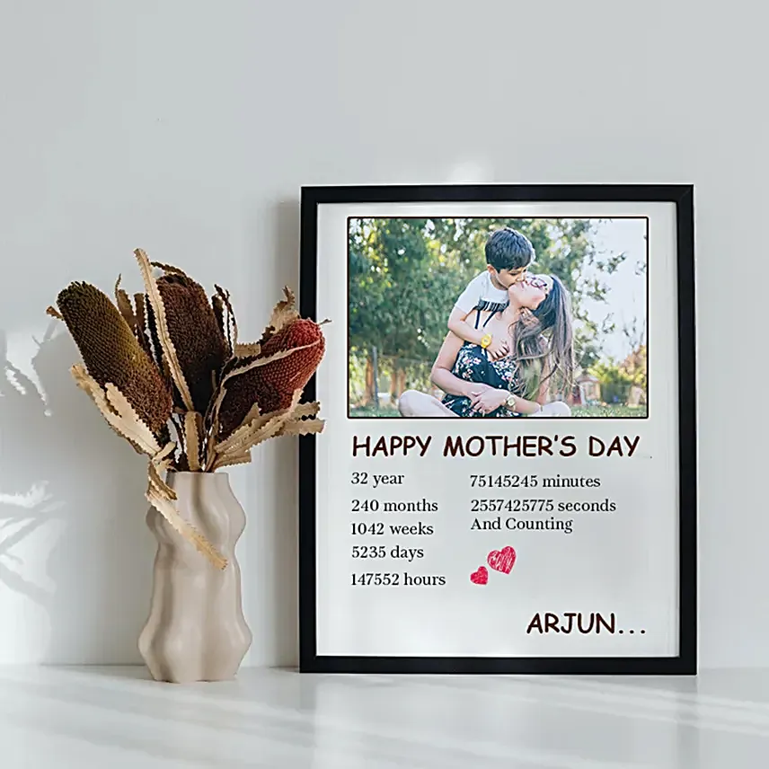 Personalised Happy Mothers Day Frame