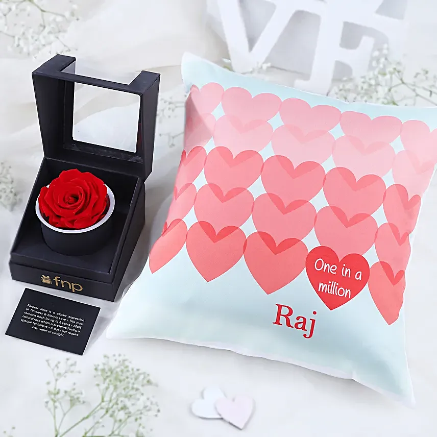 Personalised Hearts Desire Love Combo