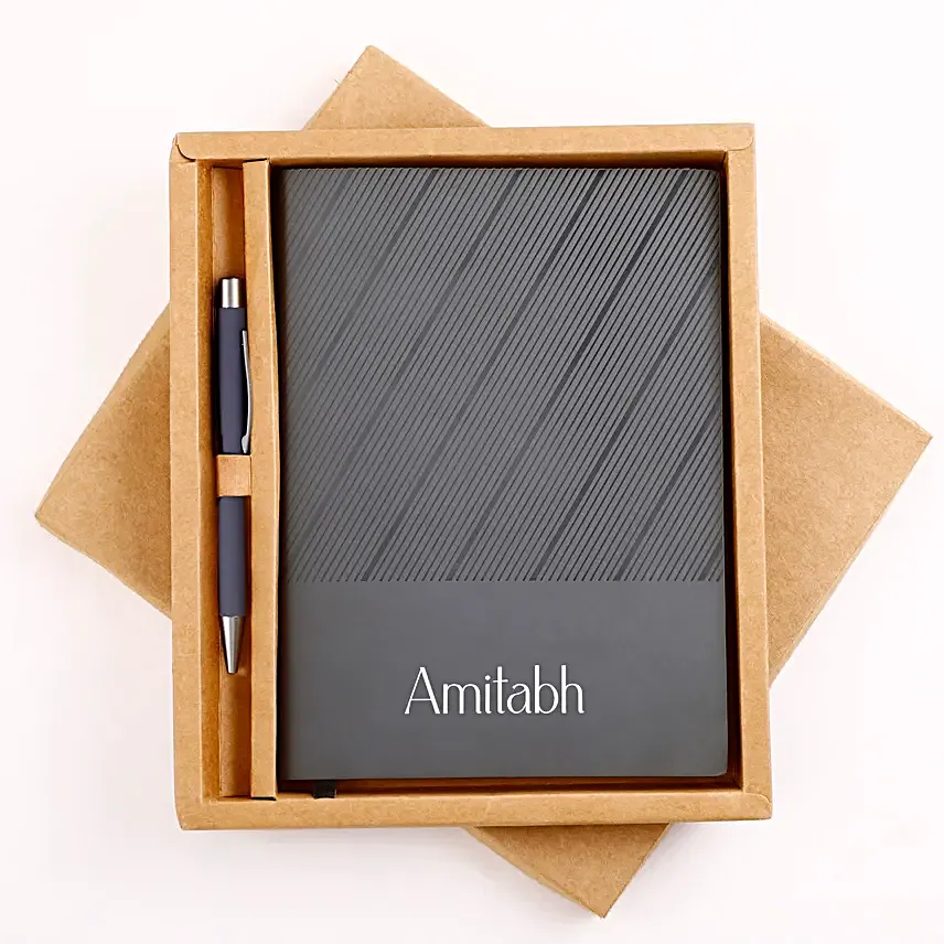 Personalised Journal N Pen Combo