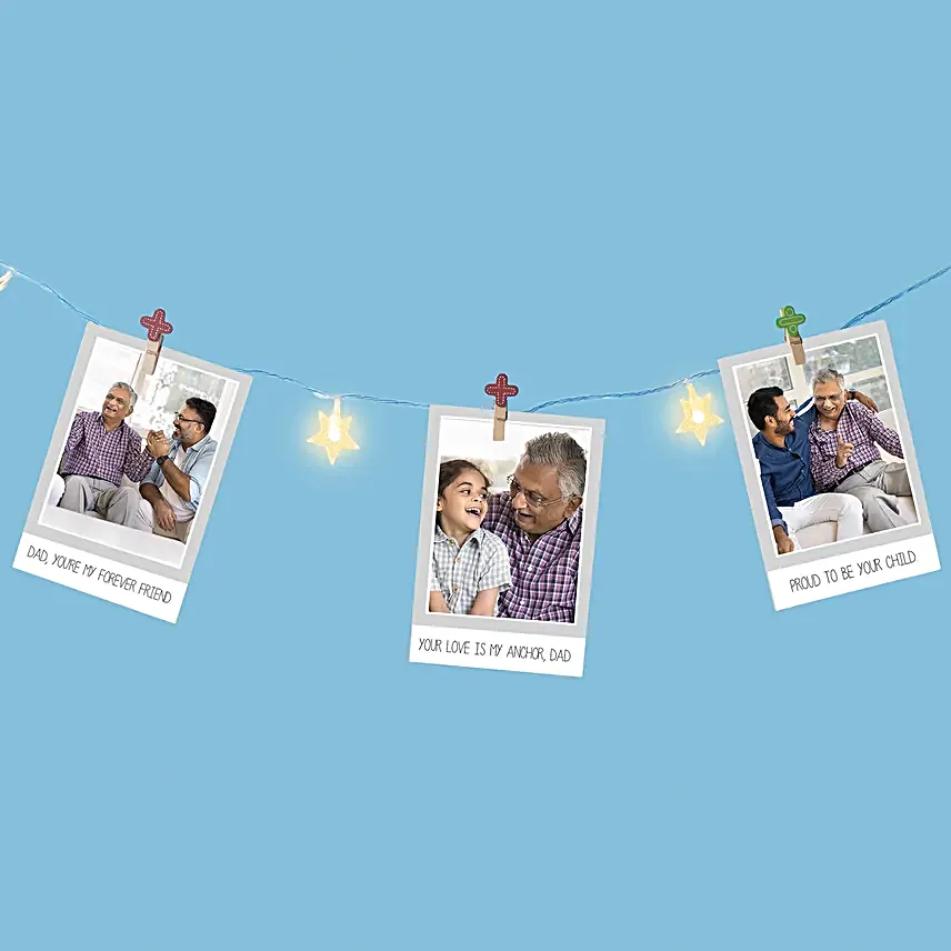 Personalised LED Frames For Dad