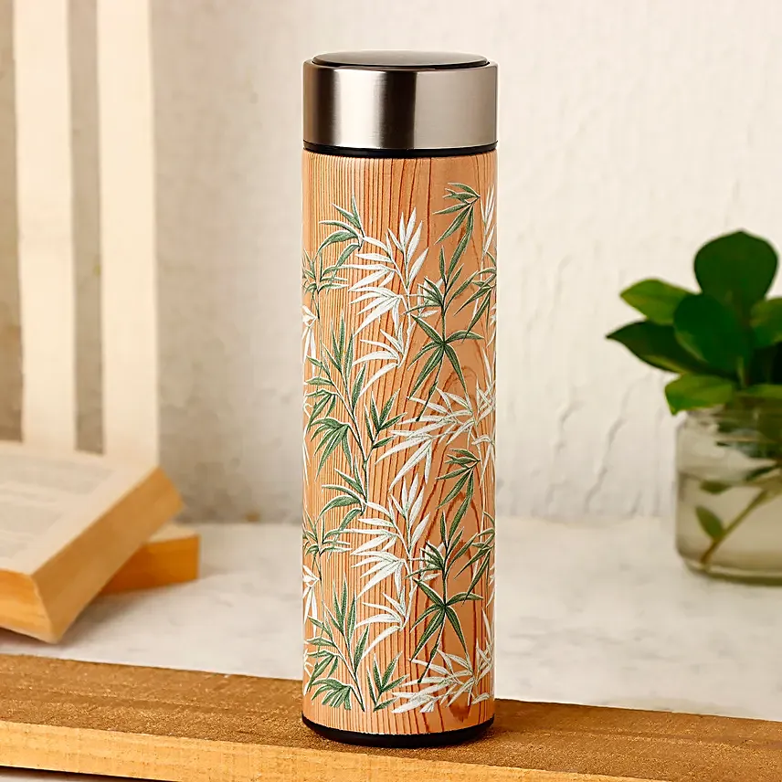 Personalised LED Temp Flask With Strainer