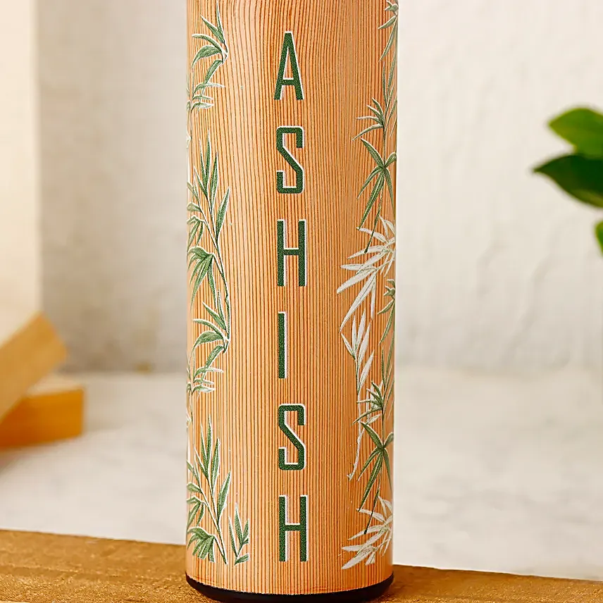 Personalised LED Temp Flask With Strainer