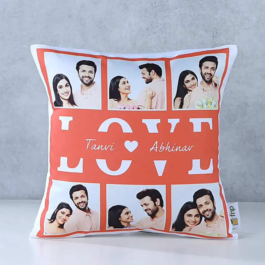 Personalised Love Cushions